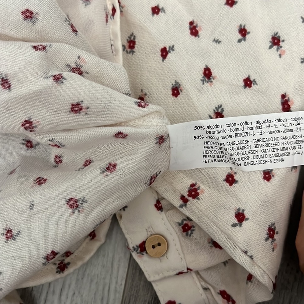 Zara Printed Blouse - Picture 6 of 9